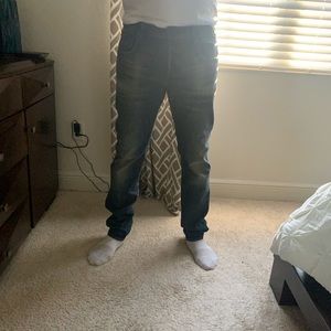 G-Star 3301 Slim Medium Wash Slightly Faded Jeans